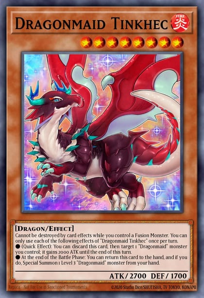 Dragonmaid Tinkhec, Battles of Legend: Monster Mayhem BLMM-EN059