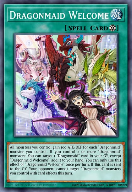 Dragonmaid Welcome, Battles of Legend: Monster Mayhem BLMM-EN066