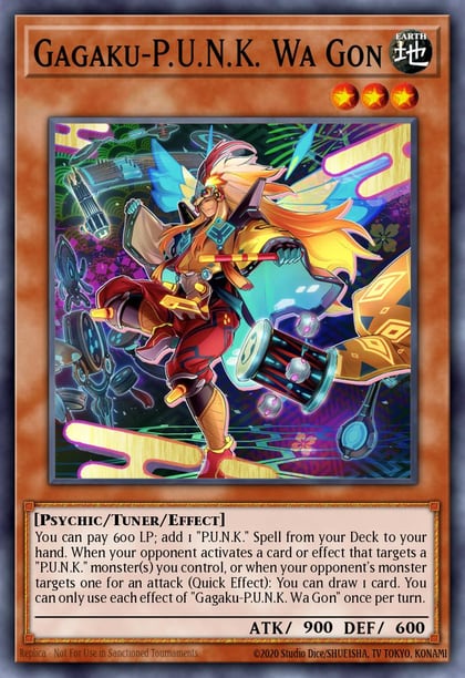 Gagaku-P.U.N.K. Wa Gon, Battles of Legend: Monster Mayhem BLMM-EN071