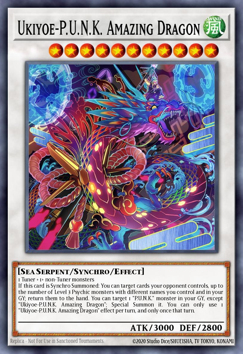 Ukiyoe-P.U.N.K. Amazing Dragon, Battles of Legend: Monster Mayhem BLMM-EN077