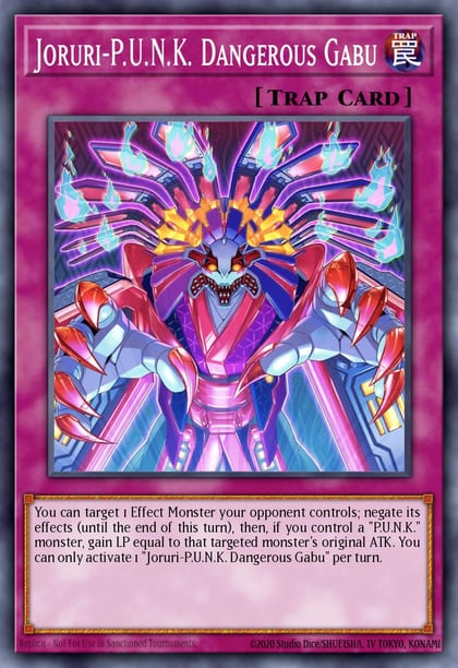 Joruri-P.U.N.K. Dangerous Gabu, Battles of Legend: Monster Mayhem BLMM-EN081