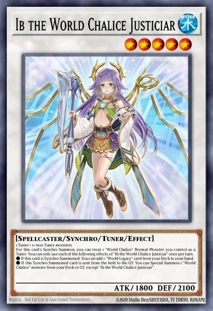 Ib the World Chalice Justiciar, Battles of Legend: Monster Mayhem BLMM-EN089