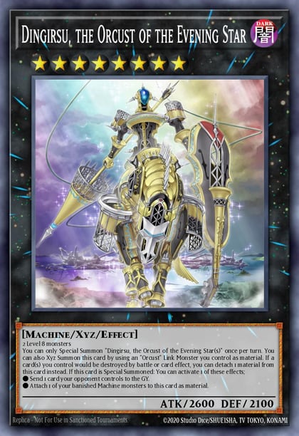 Dingirsu, the Orcust of the Evening Star, Battles of Legend: Monster Mayhem BLMM-EN090