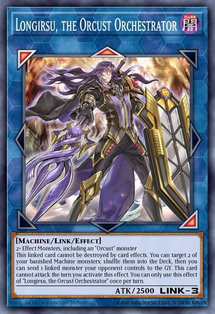 Longirsu, the Orcust Orchestrator, Battles of Legend: Monster Mayhem BLMM-EN094