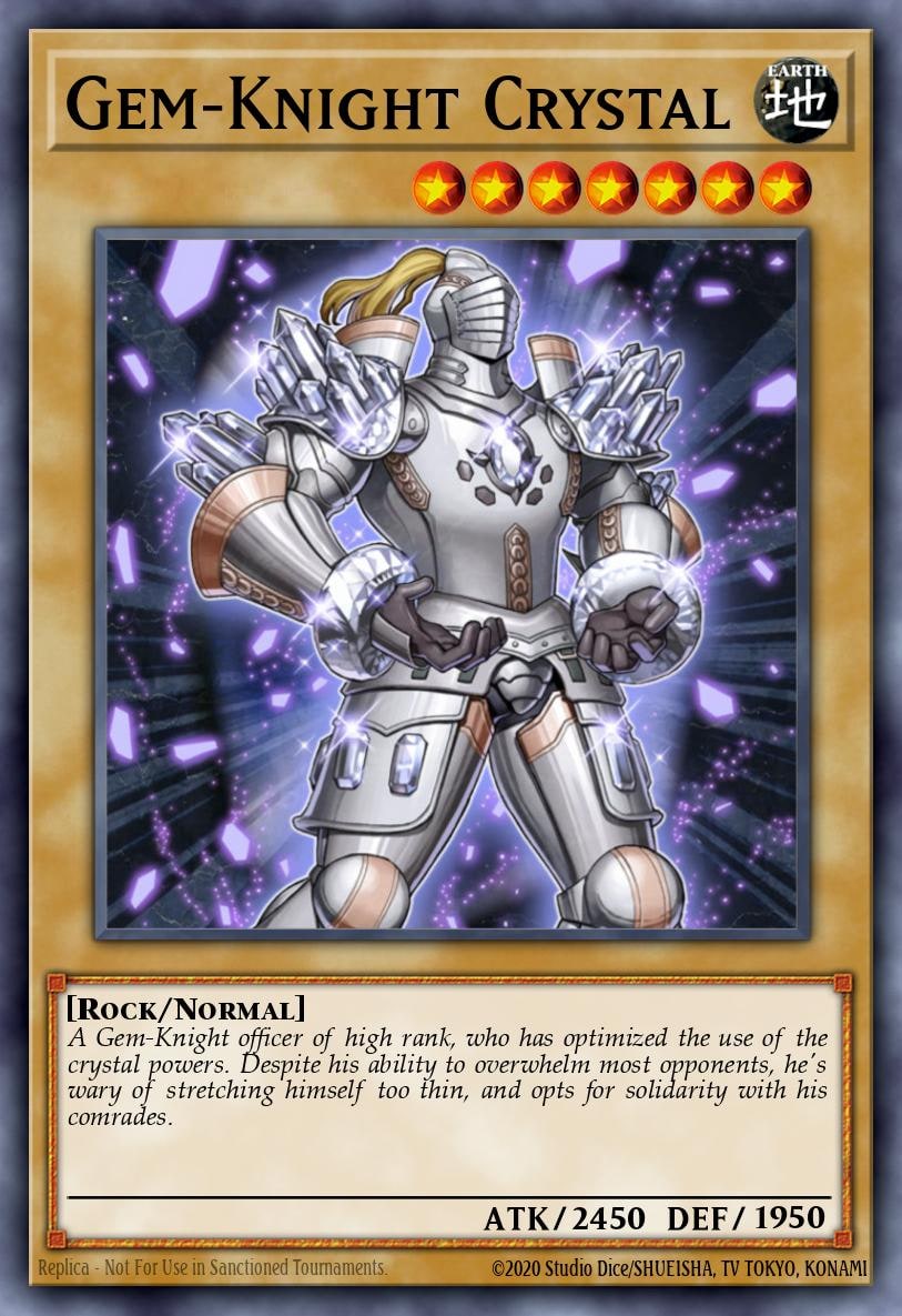 Gem-Knight Crystal, Battles of Legend: Monster Mayhem BLMM-EN100