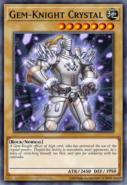 Gem-Knight Crystal, Battles of Legend: Monster Mayhem BLMM-EN100