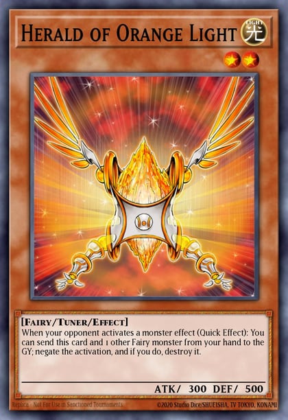 Herald of Orange Light, Battles of Legend: Monster Mayhem BLMM-EN103