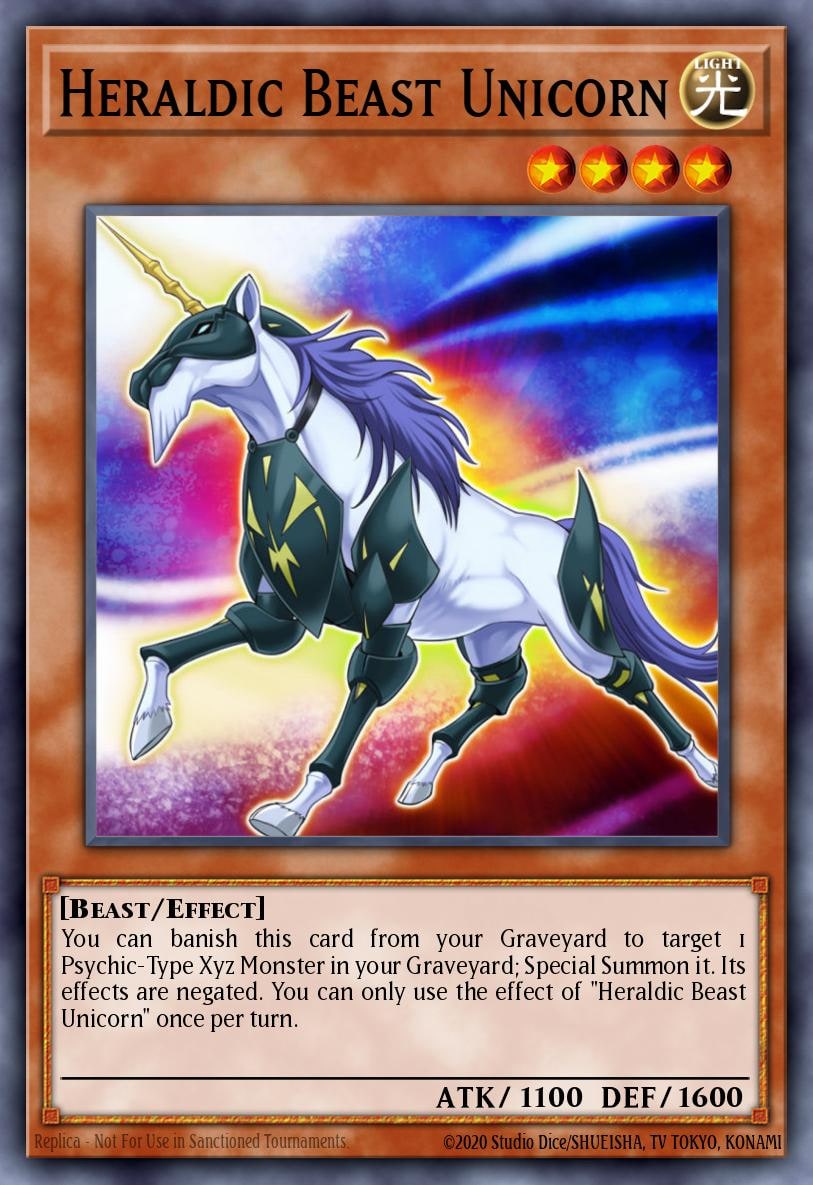 Heraldic Beast Unicorn, Battles of Legend: Monster Mayhem BLMM-EN116