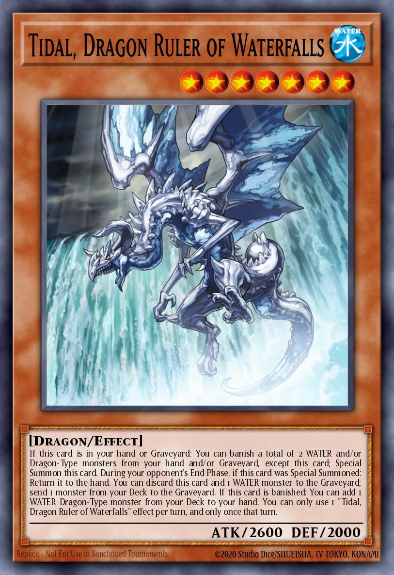 Tidal, Dragon Ruler of Waterfalls, Battles of Legend: Monster Mayhem BLMM-EN118