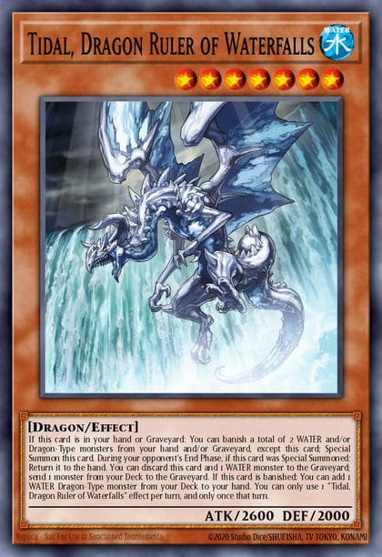 Tidal, Dragon Ruler of Waterfalls, Battles of Legend: Monster Mayhem BLMM-EN118