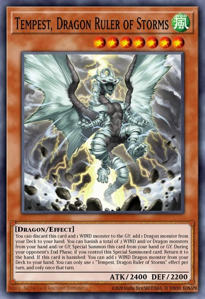 Tempest, Dragon Ruler of Storms, Battles of Legend: Monster Mayhem BLMM-EN120