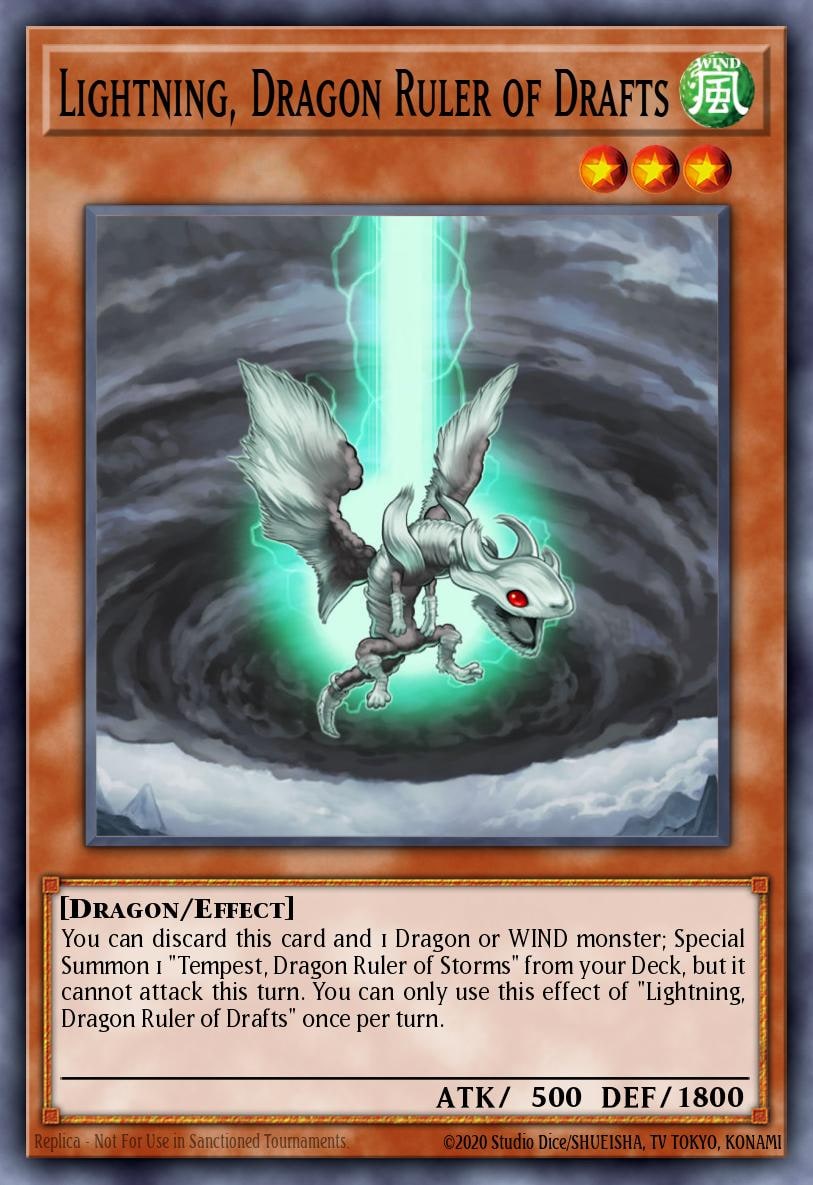 Lightning, Dragon Ruler of Drafts, Battles of Legend: Monster Mayhem BLMM-EN124