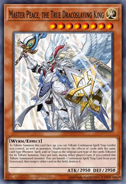 Master Peace, the True Dracoslaying King, Battles of Legend: Monster Mayhem BLMM-EN127