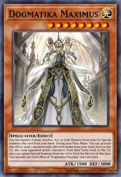 Dogmatika Maximus, Battles of Legend: Monster Mayhem BLMM-EN129