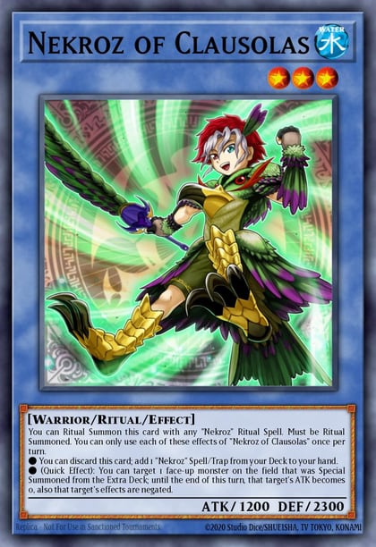 Nekroz of Clausolas, Battles of Legend: Monster Mayhem BLMM-EN131