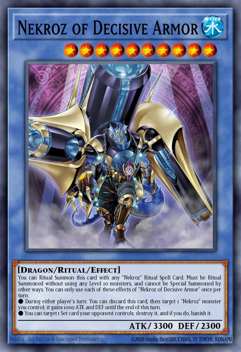 Nekroz of Decisive Armor, Battles of Legend: Monster Mayhem BLMM-EN133
