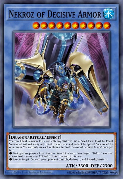 Nekroz of Decisive Armor, Battles of Legend: Monster Mayhem BLMM-EN133