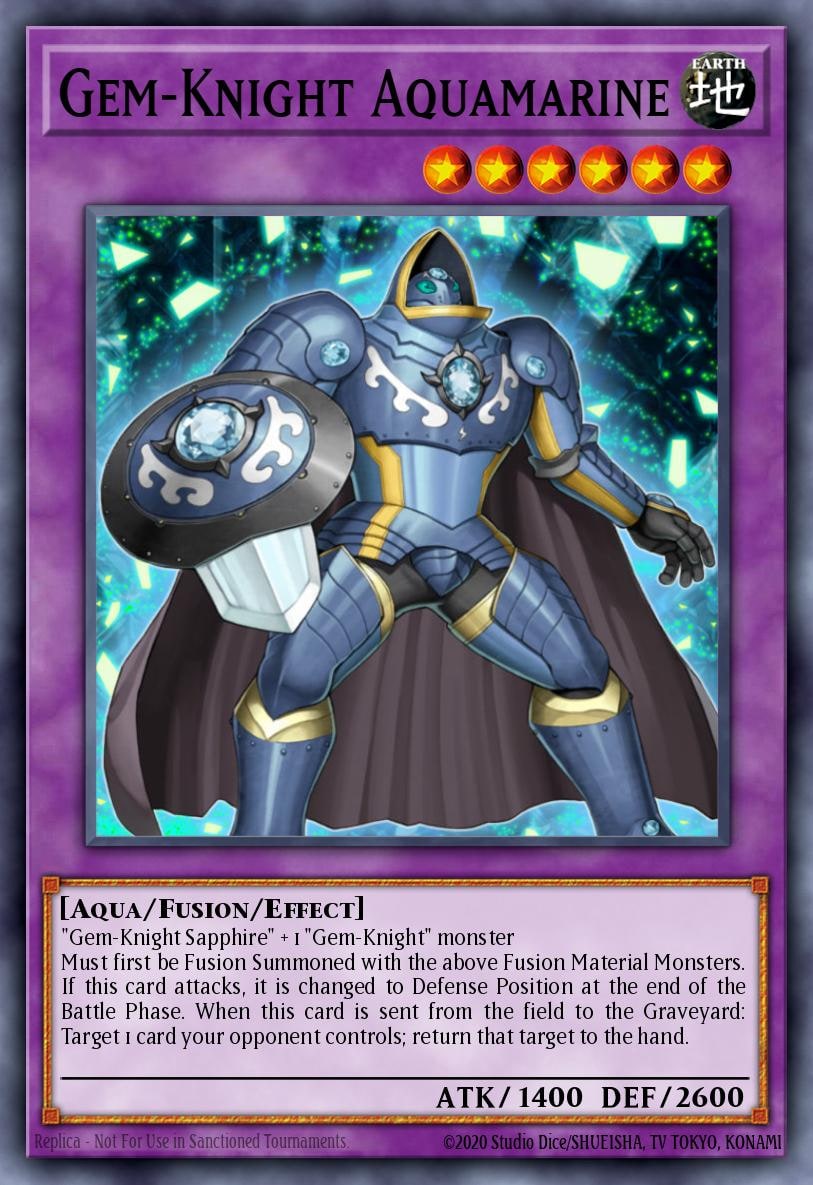 Gem-Knight Aquamarine, Battles of Legend: Monster Mayhem BLMM-EN137