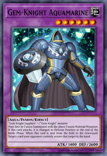 Gem-Knight Aquamarine, Battles of Legend: Monster Mayhem BLMM-EN137