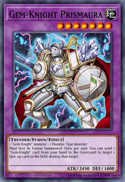 Gem-Knight Prismaura, Battles of Legend: Monster Mayhem BLMM-EN140