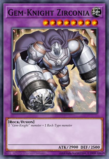 Gem-Knight Zirconia, Battles of Legend: Monster Mayhem BLMM-EN142