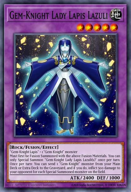 Gem-Knight Lady Lapis Lazuli, Battles of Legend: Monster Mayhem BLMM-EN144