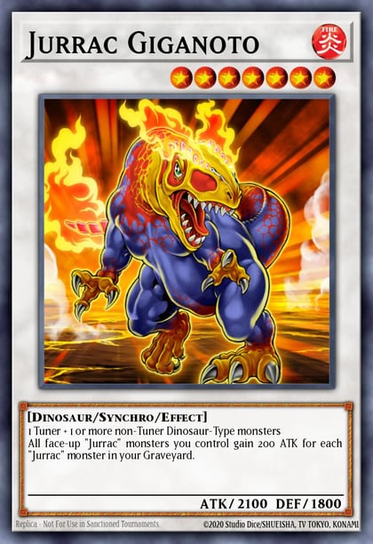 Jurrac Giganoto, Battles of Legend: Monster Mayhem BLMM-EN148