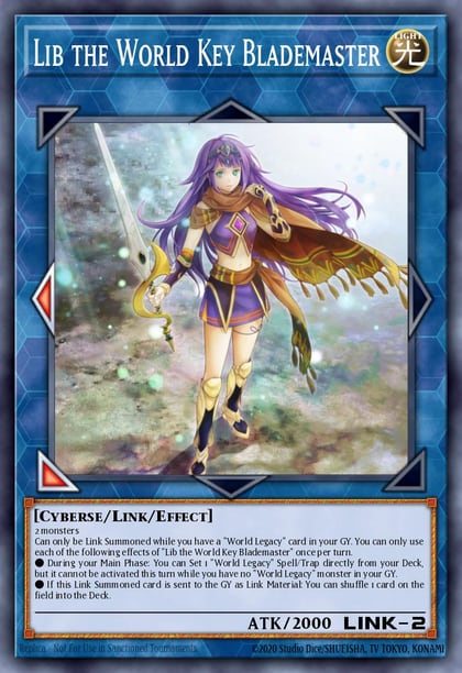 Lib the World Key Blademaster, Battles of Legend: Monster Mayhem BLMM-EN159