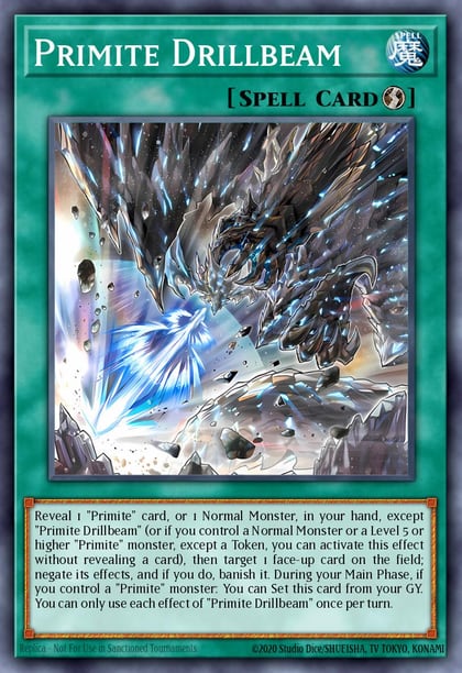 Primite Drillbeam, Battles of Legend: Monster Mayhem BLMM-EN173