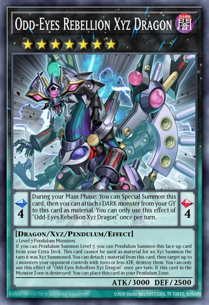 Odd-Eyes Rebellion Xyz Dragon, Battles of Legend: Monstrous Revenge BLMR-EN005