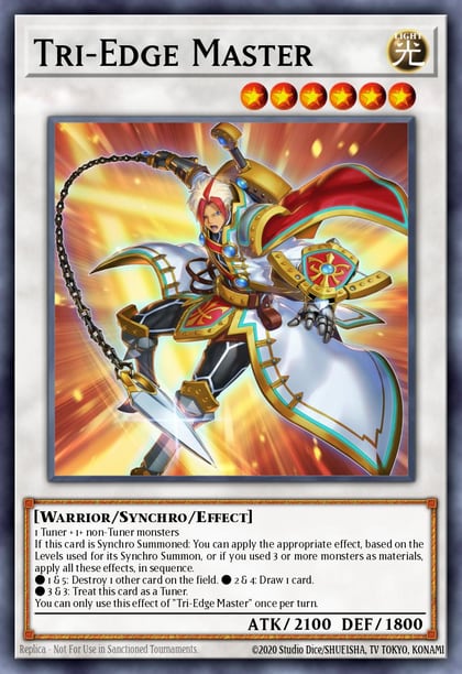 Tri-Edge Master, Battles of Legend: Monstrous Revenge BLMR-EN008