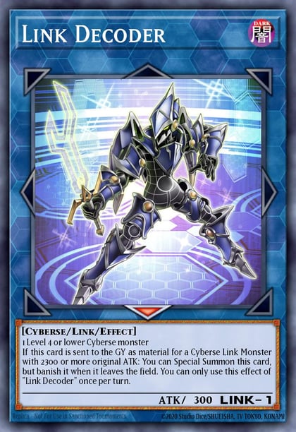 Link Decoder, Battles of Legend: Monstrous Revenge BLMR-EN013