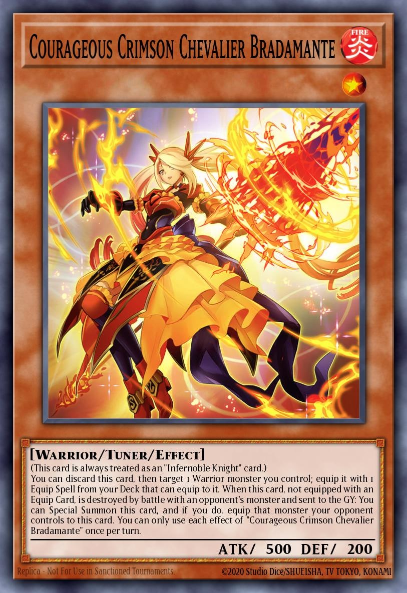 Courageous Crimson Chevalier Bradamante, Battles of Legend: Monstrous Revenge BLMR-EN014