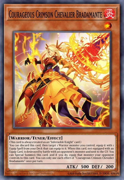 Courageous Crimson Chevalier Bradamante, Battles of Legend: Monstrous Revenge BLMR-EN014