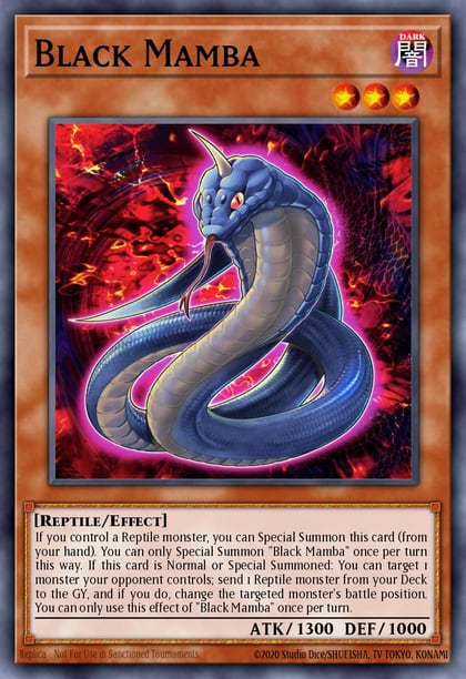 Black Mamba, Battles of Legend: Monstrous Revenge BLMR-EN019