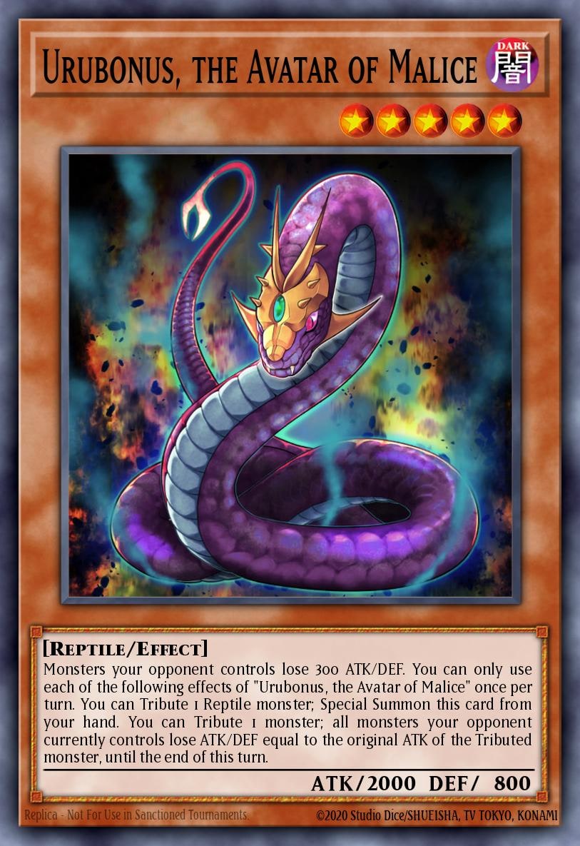 Urubonus, the Avatar of Malice, Battles of Legend: Monstrous Revenge BLMR-EN020