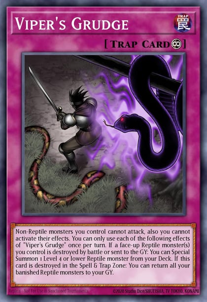 Viper's Grudge, Battles of Legend: Monstrous Revenge BLMR-EN022