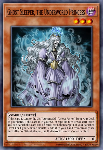 Ghost Sleeper, the Underworld Princess, Battles of Legend: Monstrous Revenge BLMR-EN024