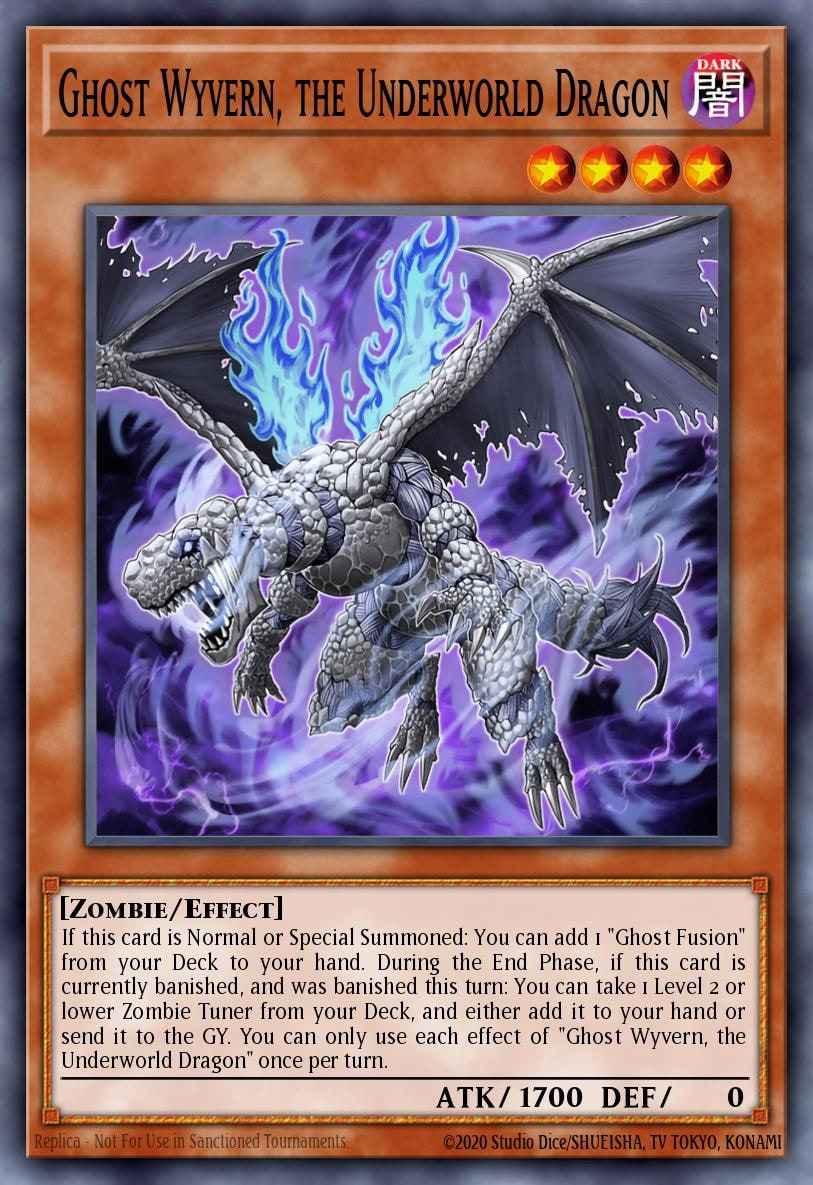 Ghost Wyvern, the Underworld Dragon, Battles of Legend: Monstrous Revenge BLMR-EN025