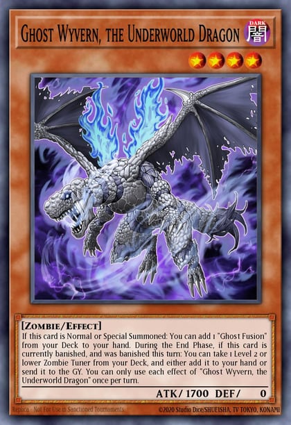Ghost Wyvern, the Underworld Dragon, Battles of Legend: Monstrous Revenge BLMR-EN025