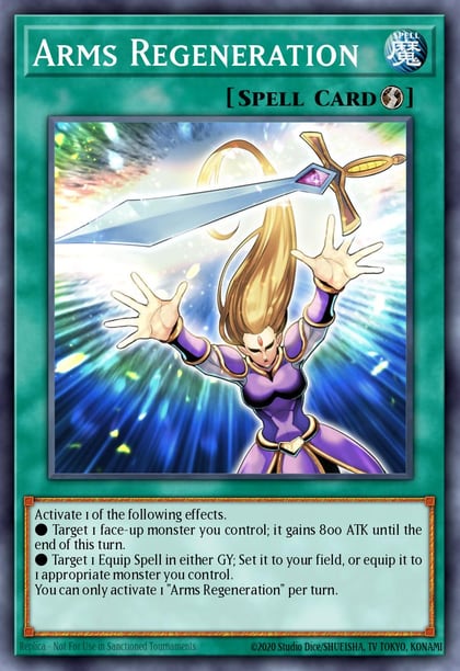Arms Regeneration, Battles of Legend: Monstrous Revenge BLMR-EN032