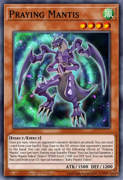 Praying Mantis, Battles of Legend: Monstrous Revenge BLMR-EN033