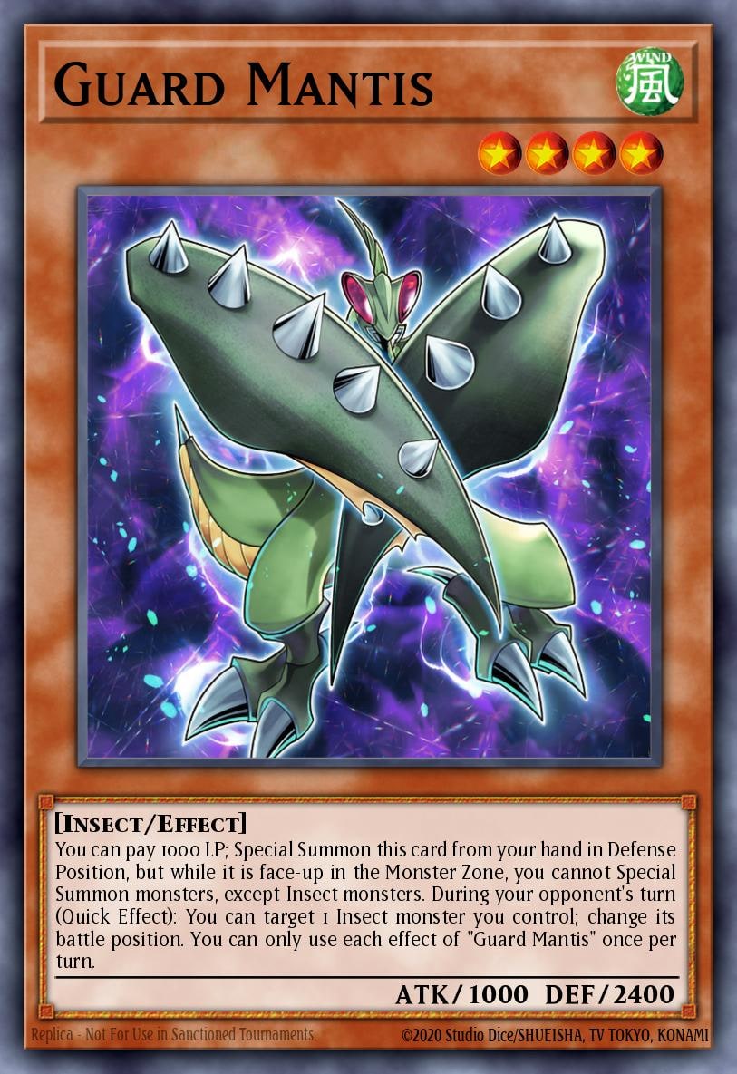 Guard Mantis, Battles of Legend: Monstrous Revenge BLMR-EN034