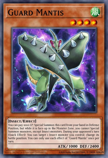 Guard Mantis, Battles of Legend: Monstrous Revenge BLMR-EN034