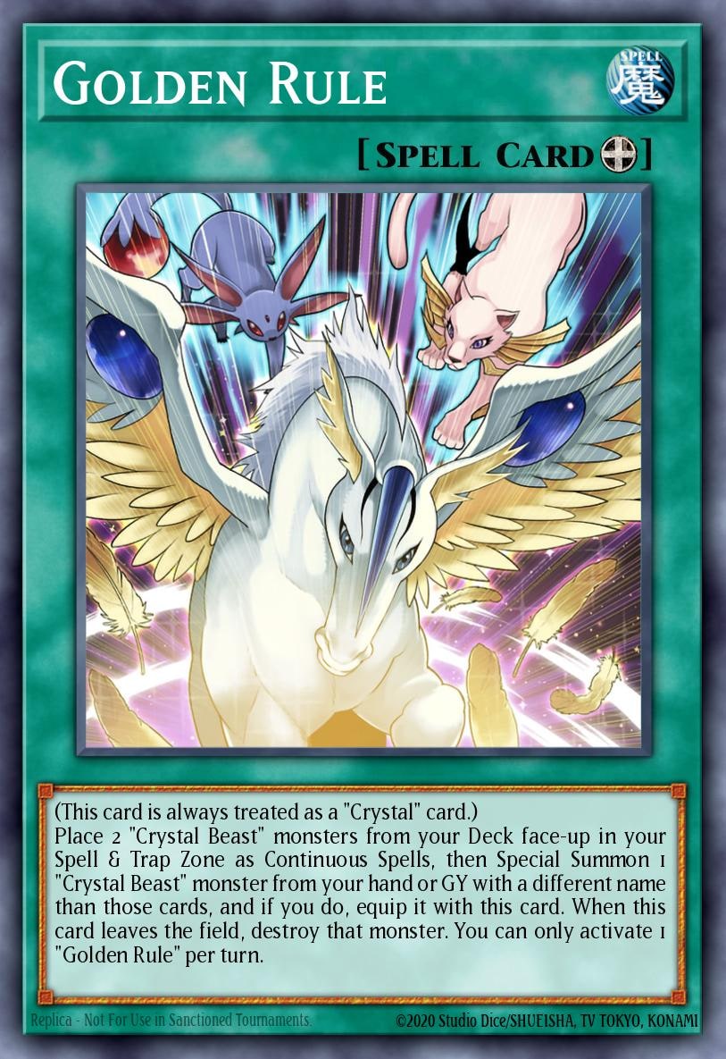 Golden Rule, Battles of Legend: Monstrous Revenge BLMR-EN035