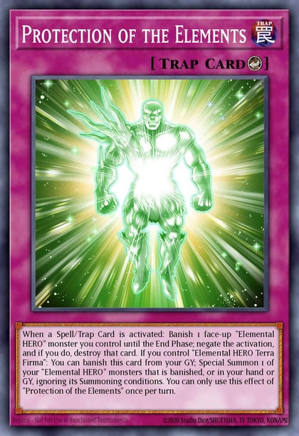 Protection of the Elements, Battles of Legend: Monstrous Revenge BLMR-EN038