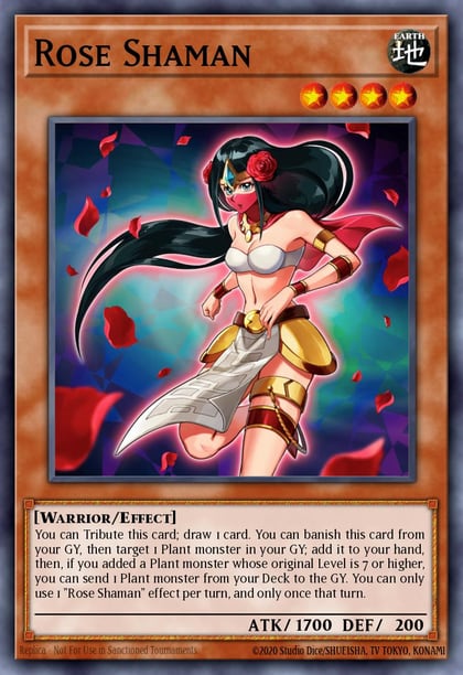Rose Shaman, Battles of Legend: Monstrous Revenge BLMR-EN040