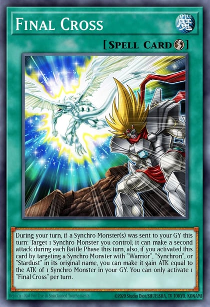 Final Cross, Battles of Legend: Monstrous Revenge BLMR-EN041