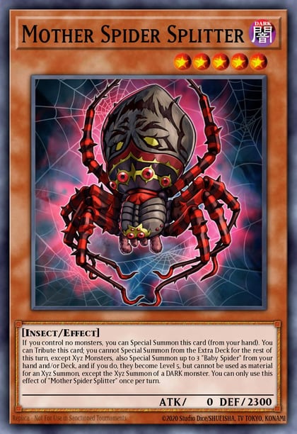 Mother Spider Splitter, Battles of Legend: Monstrous Revenge BLMR-EN044