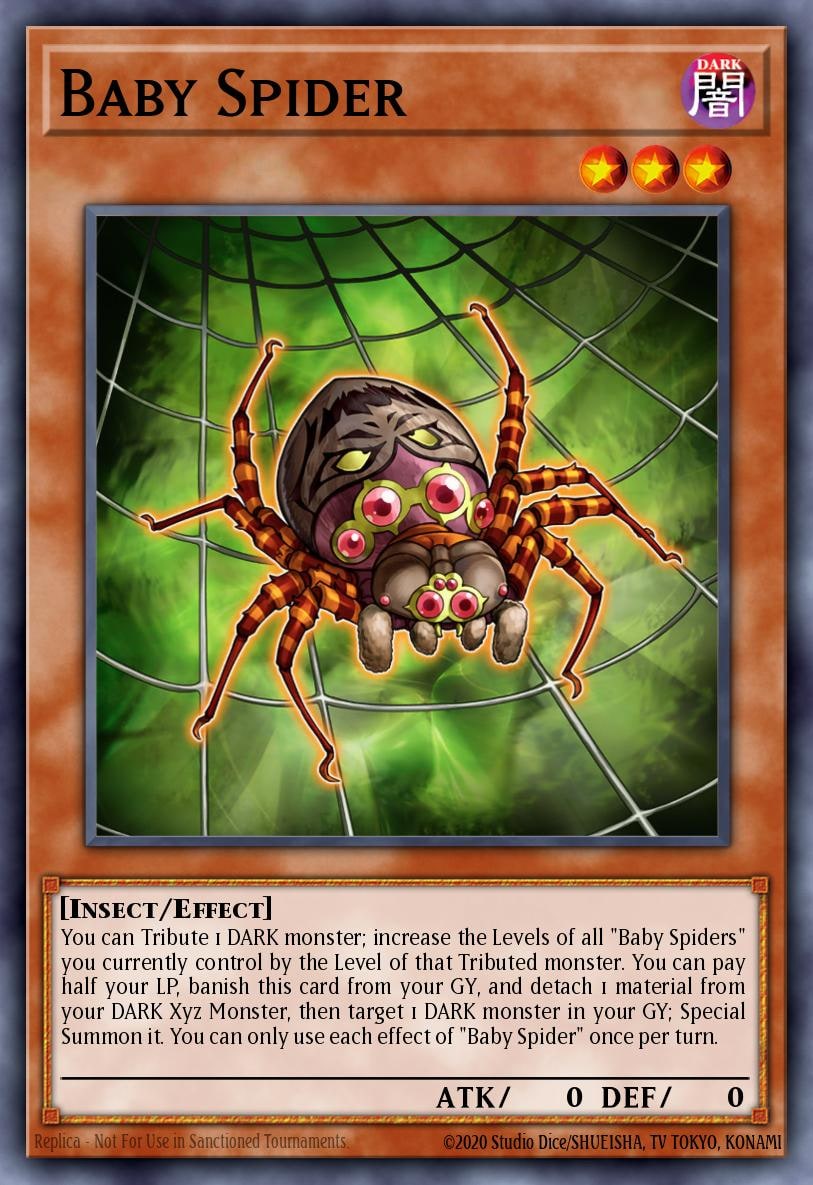 Baby Spider, Battles of Legend: Monstrous Revenge BLMR-EN045